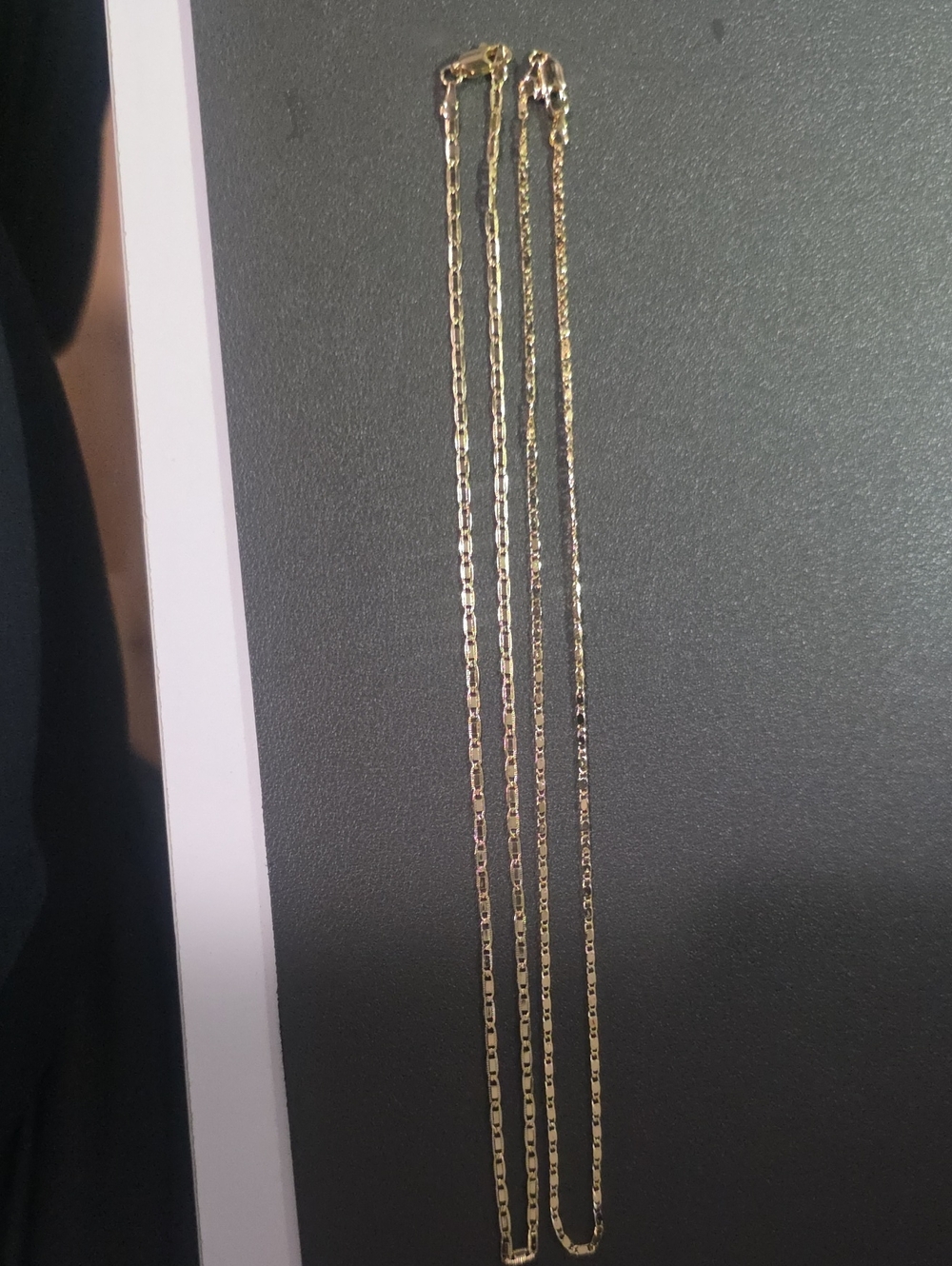 Two New 18inch 14K Gold Filled Link Chain Necklaces Women's Jewelry